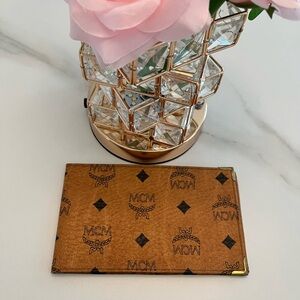 MCM checkbook/ passport holder